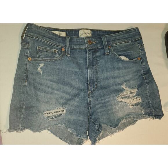 Universal Thread Distressed Denim Cutoff Shorts Size 8/29. - Picture 1 of 10